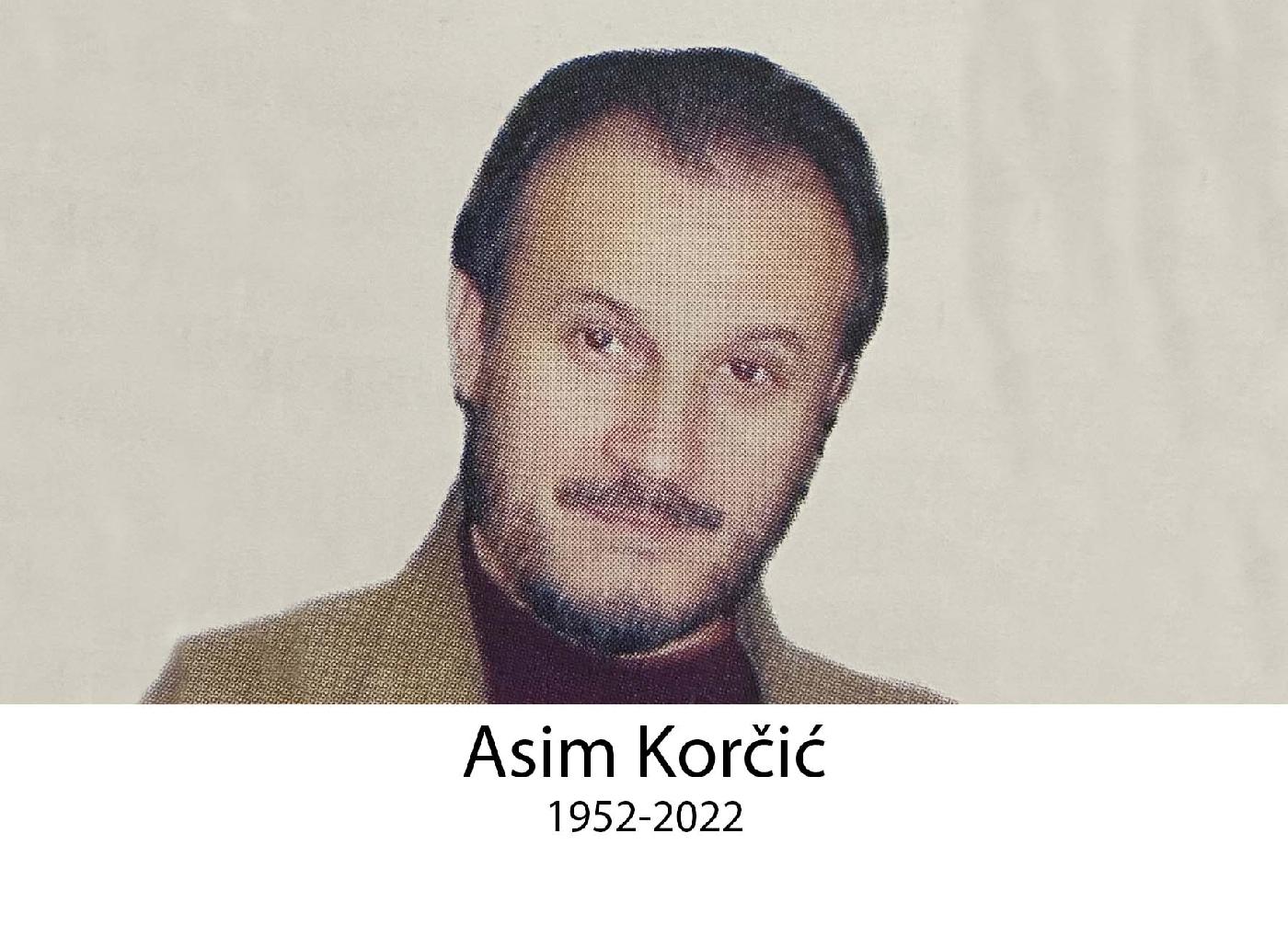 Asim Korčić 1952-2022
