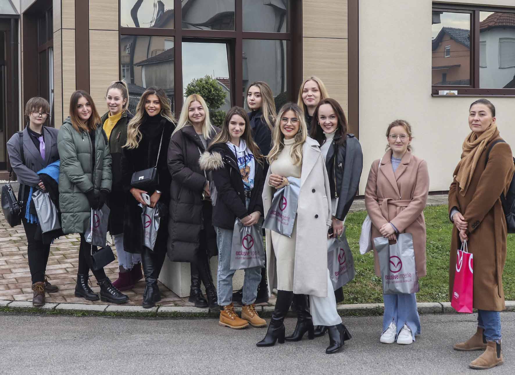 Studenti Tekstilnog odsjeka u posjeti „Exclusive Lingerie“ u Banjoj Luci