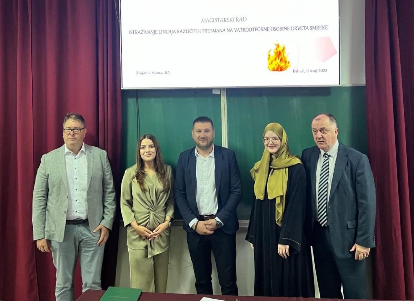 Odbrana magistarskog rada Selme Mujanić
