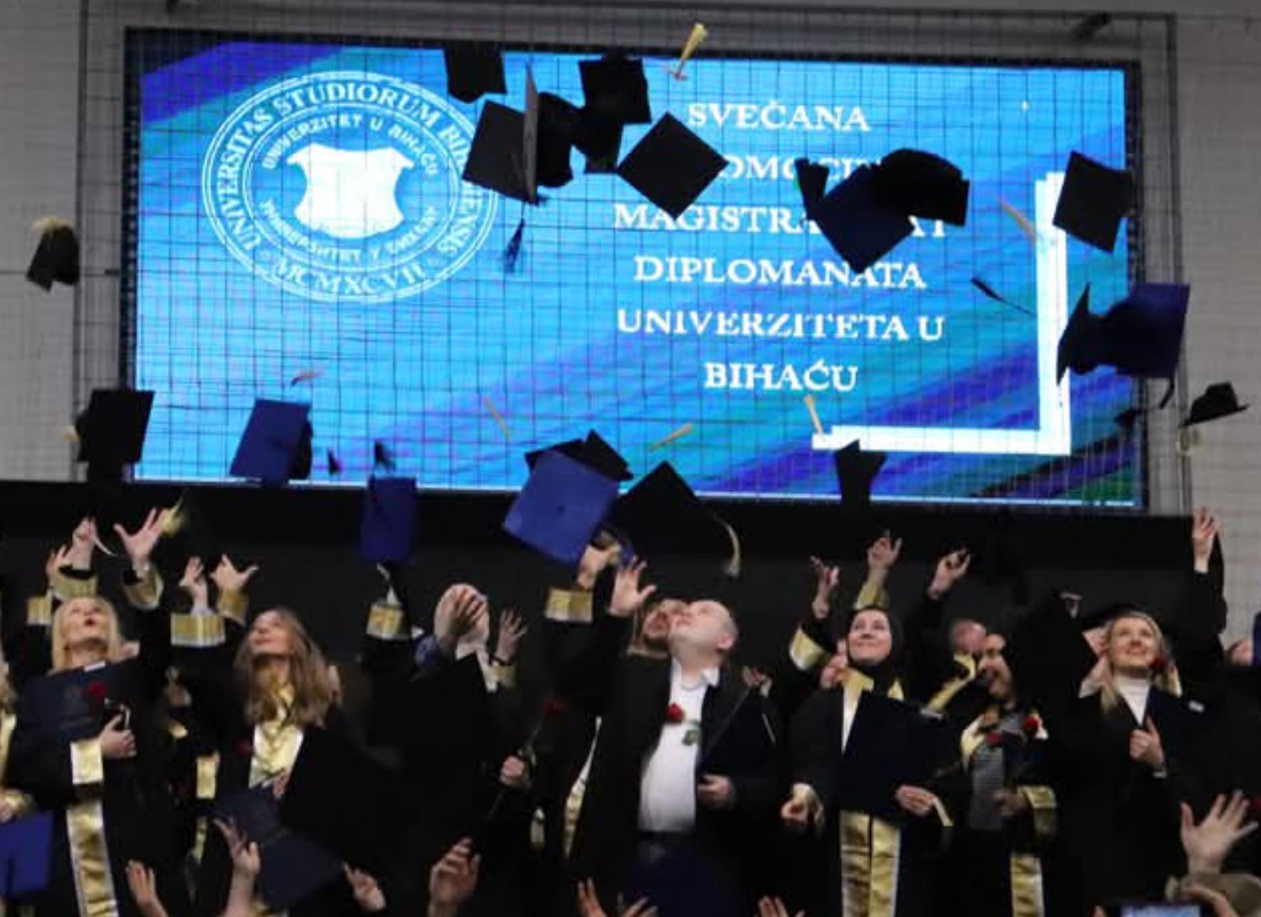 Održana promocija diplomanata i magistranata Univerziteta u Bihaću
