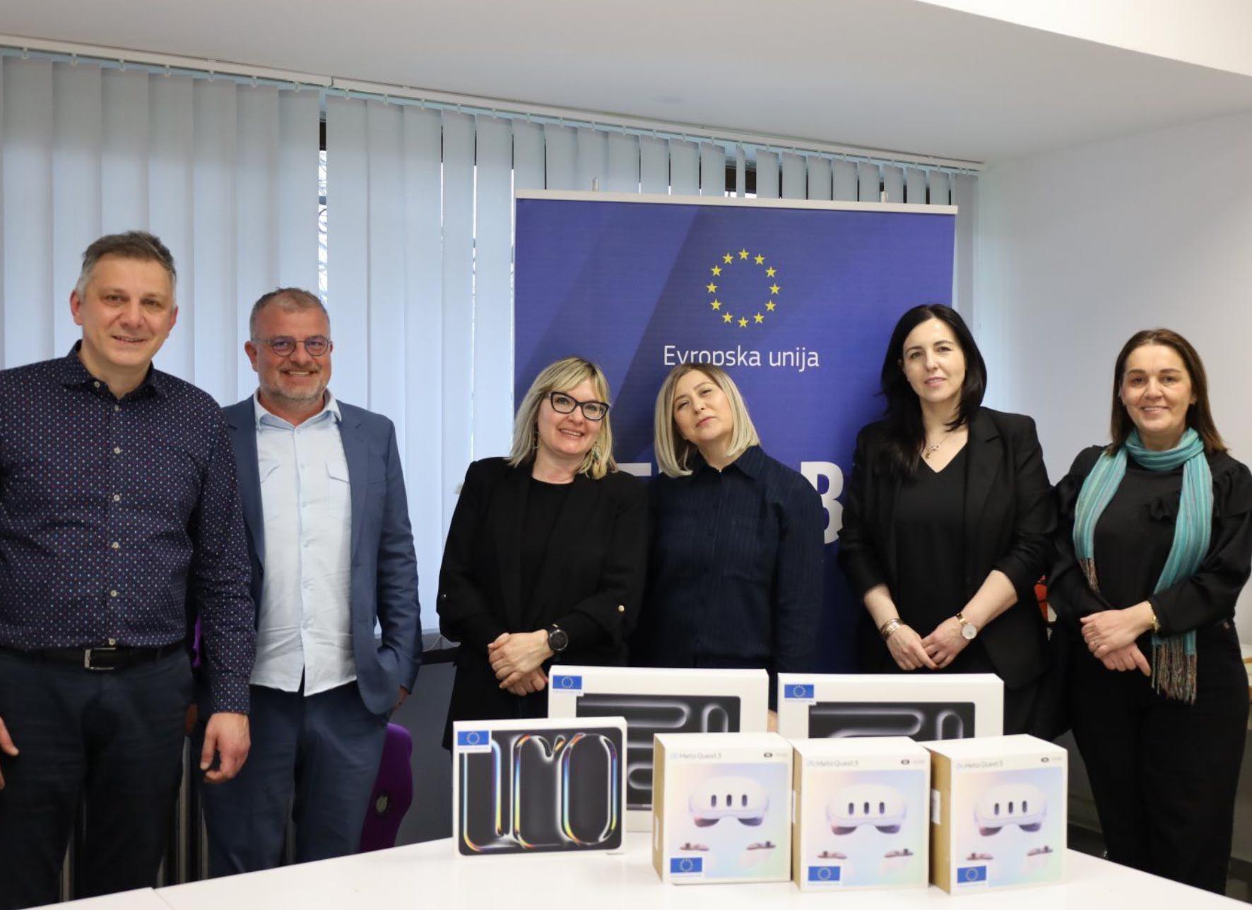 Tehnički fakultet UNBI posjetila delegacija EU-a u Bosni i Hercegovini